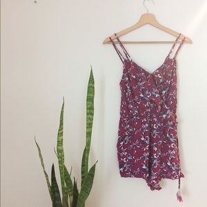 Floral Romper:)